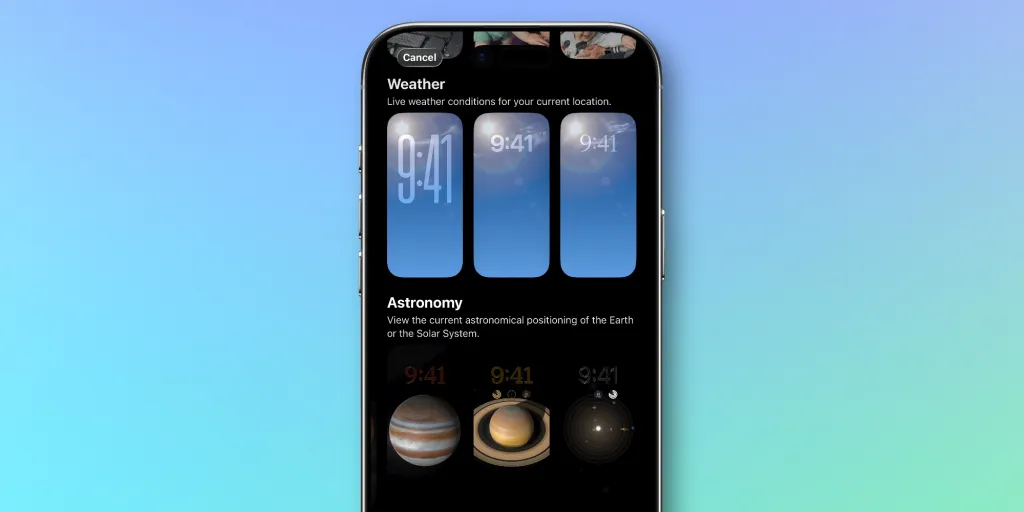 Wallpapers update