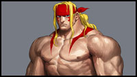 Alex Illustration by Capcom Alex Illustration by Capcom