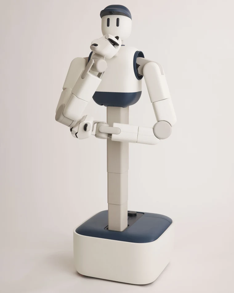 Memo has a look that’s reminiscent of Baymax, the beloved personal companion robot.