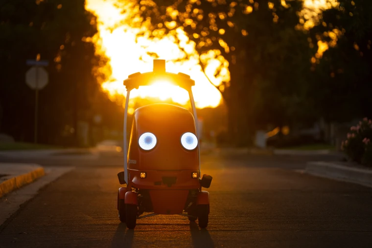 Dot was built to be round because studies have shown that humans prefer rounded elements.