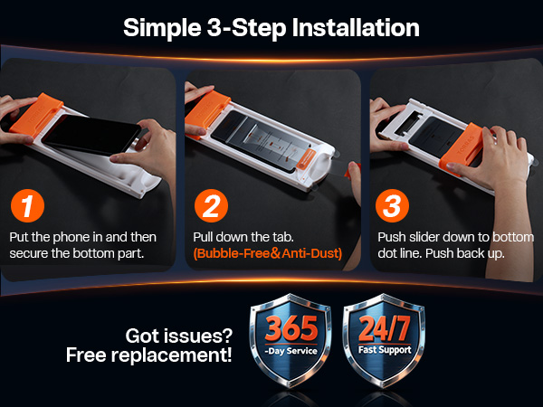 Easy installation of the OrigArmor