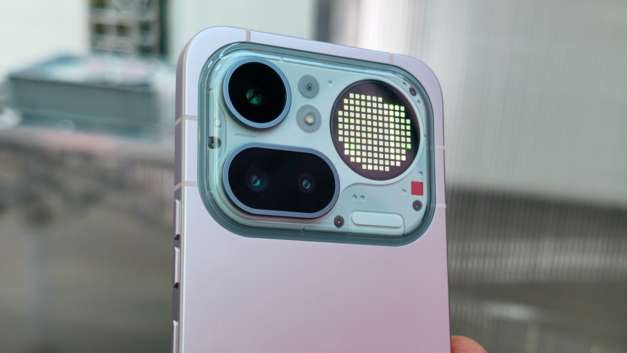 Nothing Phone 4a Pro Pink from London launch