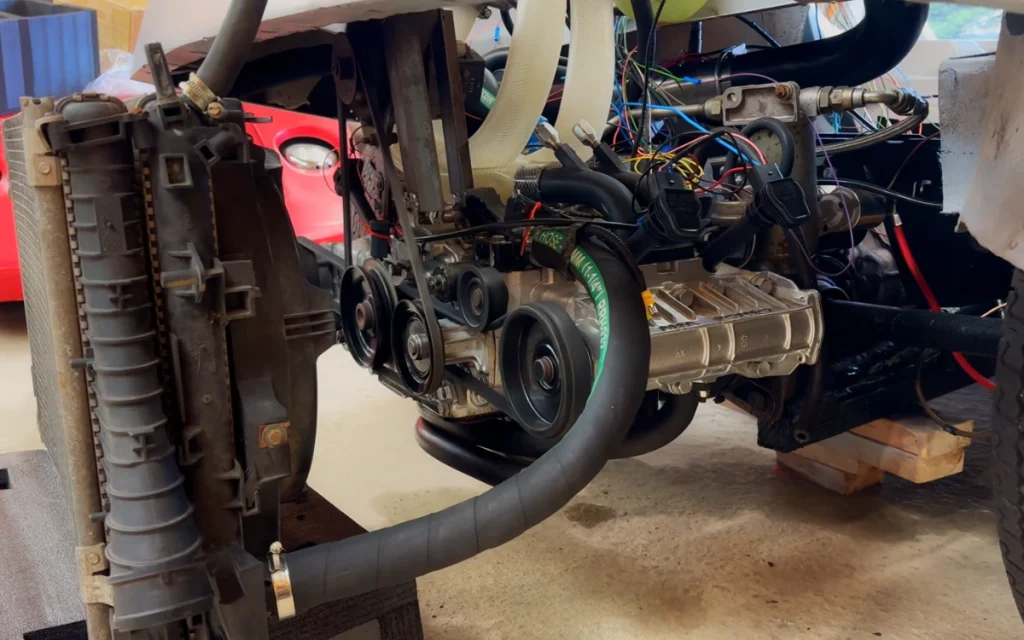 The excitement of getting the Nova's engine running.