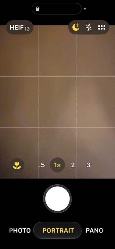 Finding Portrait Mode in iOS 26