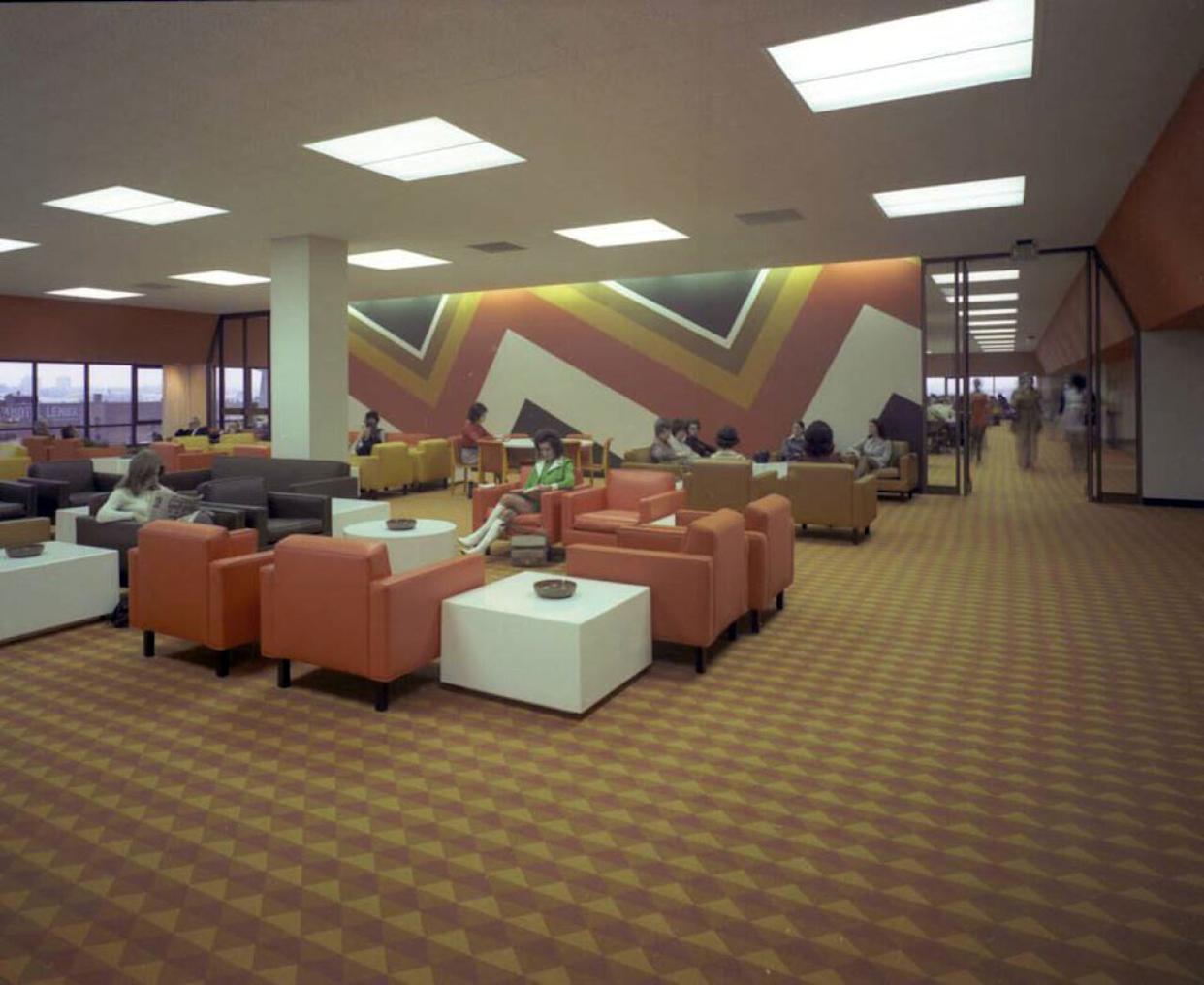 1973 bank lobby vibes