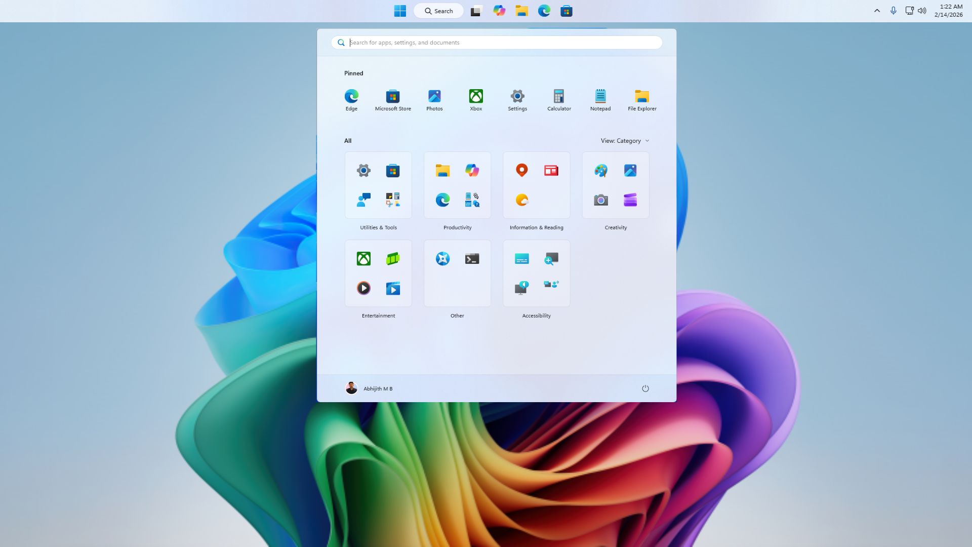Windows 11 movable Taskbar