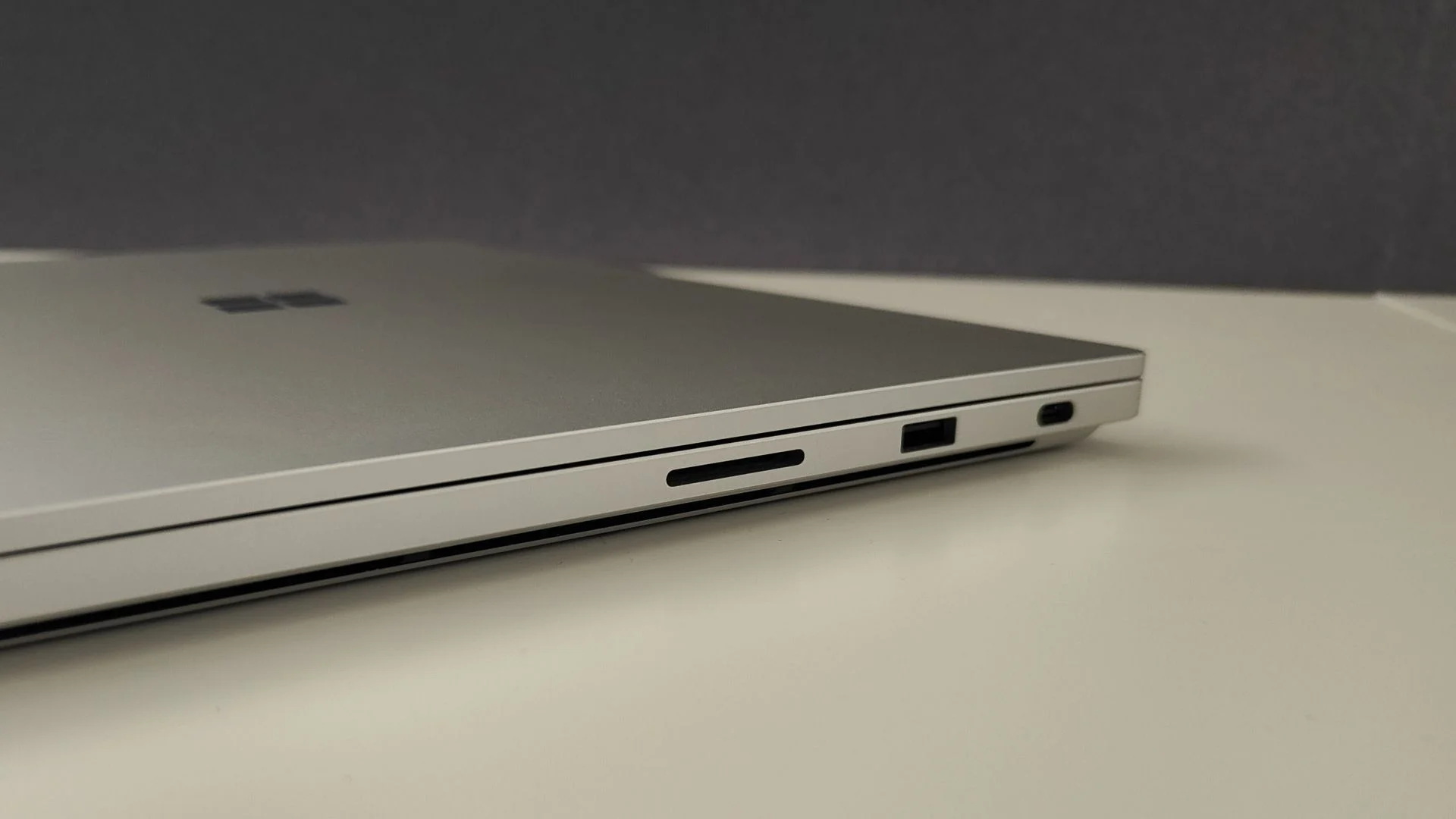 Microsoft Surface Laptop Ultra right side ports