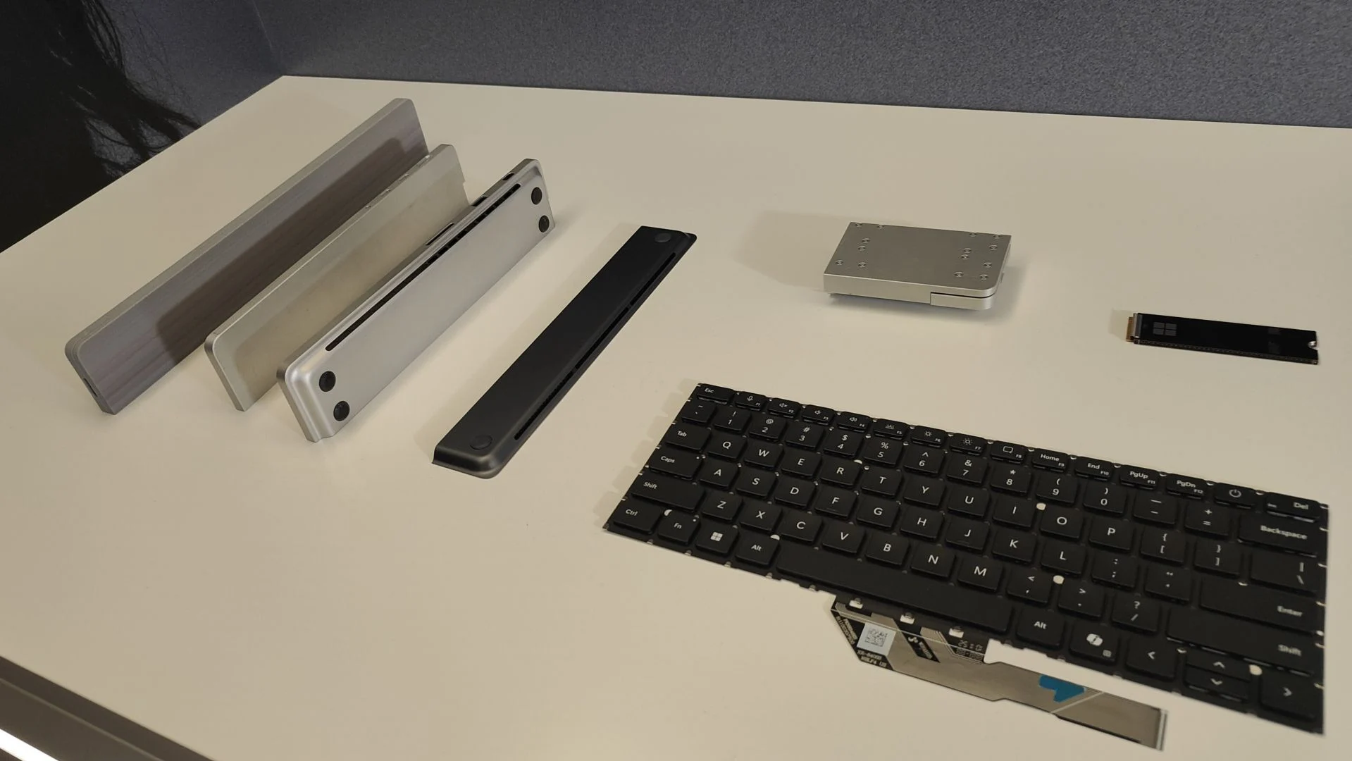 Microsoft Surface Laptop Ultra keyboard and SSD